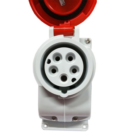 Presa interbloccata verticale 3P+N+T 16A IP55 GEWISS GW66475