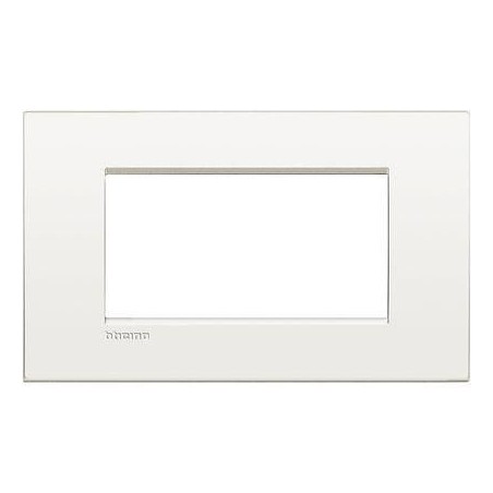 Livinglight placca AIR 4 moduli bianco puro BTICINO LNC4804BN