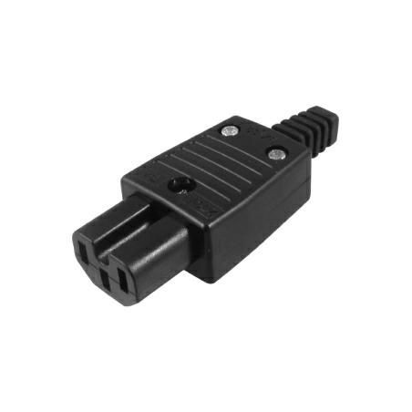 Presa tripolare ac volante 10A IEC C15 KONELCO GBC 22030102