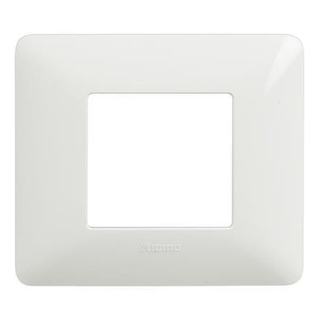 Placca Matix 2 Moduli Bianca BTICINO AM4802BBN