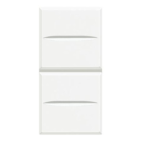 Doppio Pulsante 1P NO + 1P NO 10A BTICINO HD4036