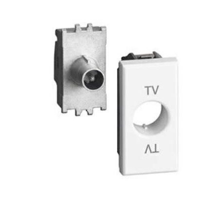 Presa Tv e Sat Axolute Passante 14db Connettore Maschio BTICINO HD4202P