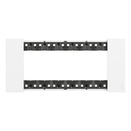 Placca Living Now 6 moduli Bianco BTICINO KA4806KW