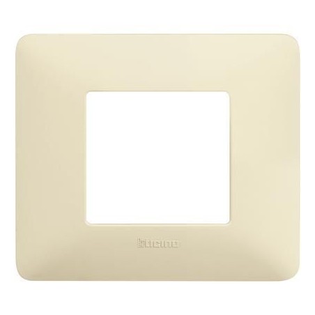 Placca Matix 2 Moduli Avorio BTICINO AM4802BAV