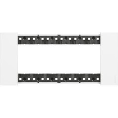 Placca Living Now 6 moduli Bianco BTICINO KA4806KW