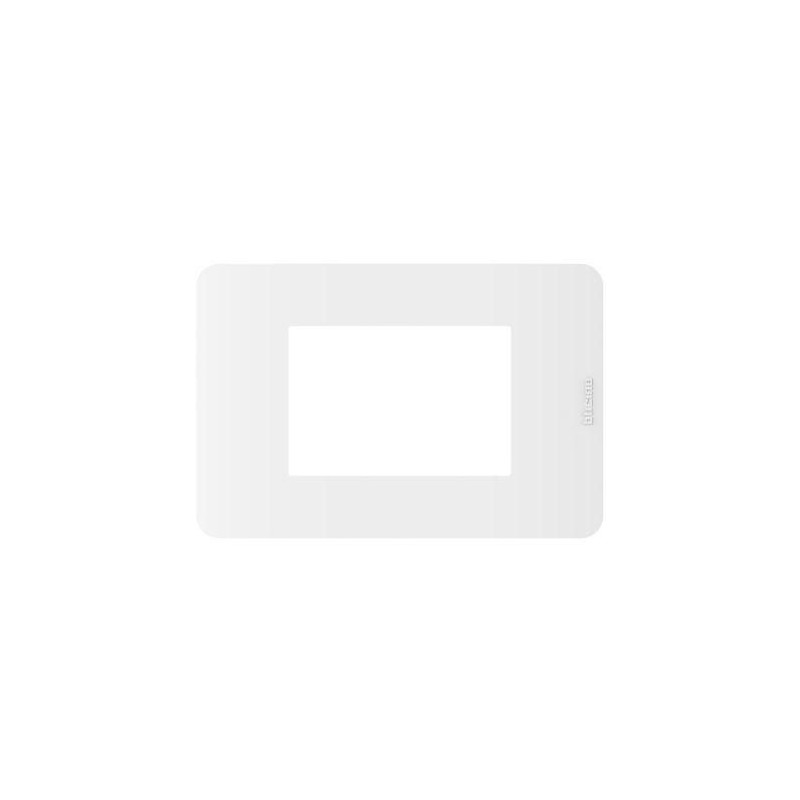 Placca 3 moduli bianca MatixGO BTICINO JA4803JW Placca 3 moduli bianca MatixGO BTICINO JA4803JW