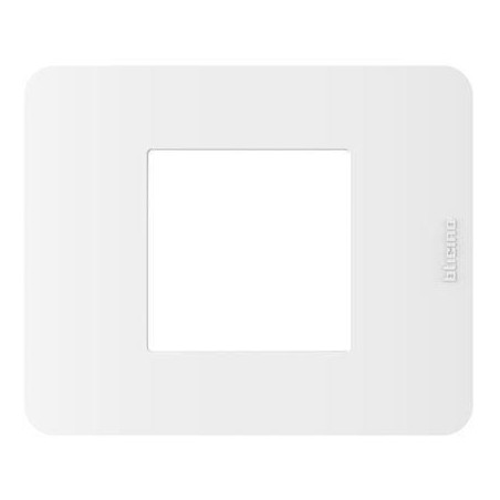 Placca 2 moduli bianca MatixGO BTICINO JA4802JW