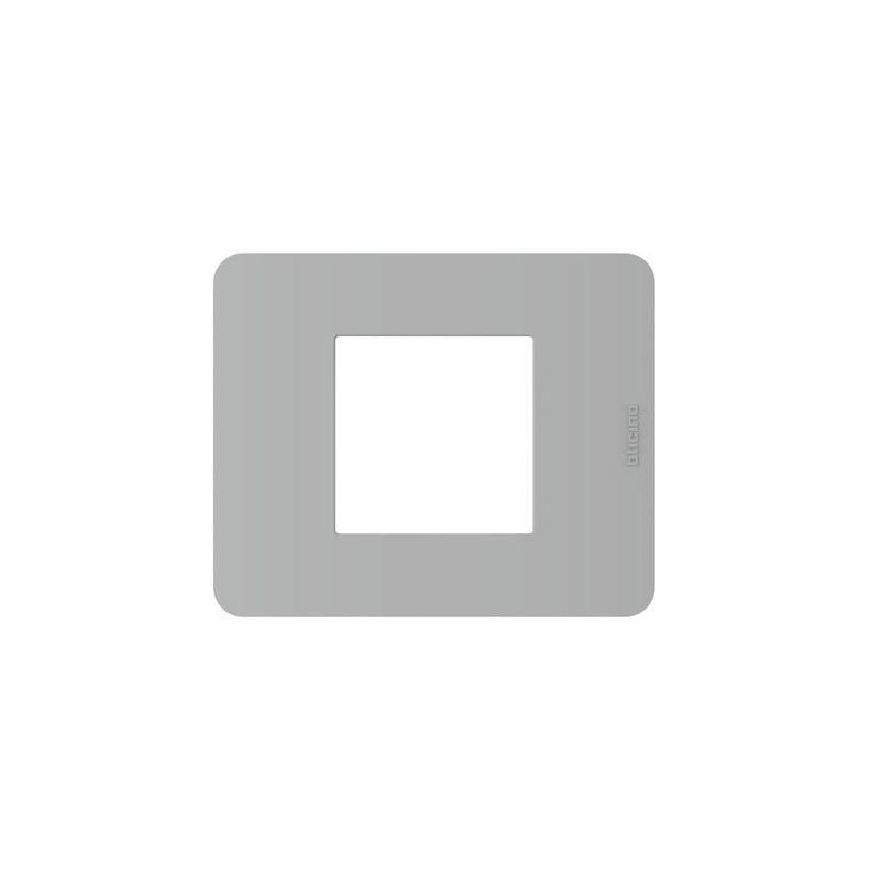 Placca 2 Moduli grigio MatixGO BTICINO JA4802JG Placca 2 Moduli grigio MatixGO BTICINO JA4802JG