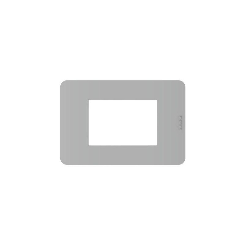 Placca 3 moduli grigio MatixGO BTICINO JA4803JG