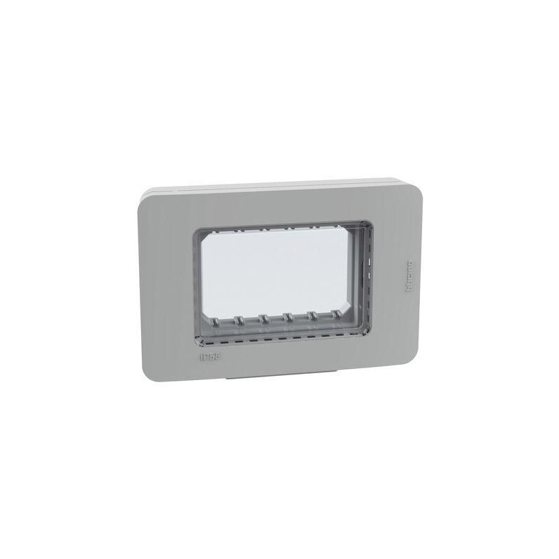 Placca stagna IP55 3 moduli grigia MatixGO BTICINO 28603G Placca stagna IP55 3 moduli grigia MatixGO BTICINO 28603G