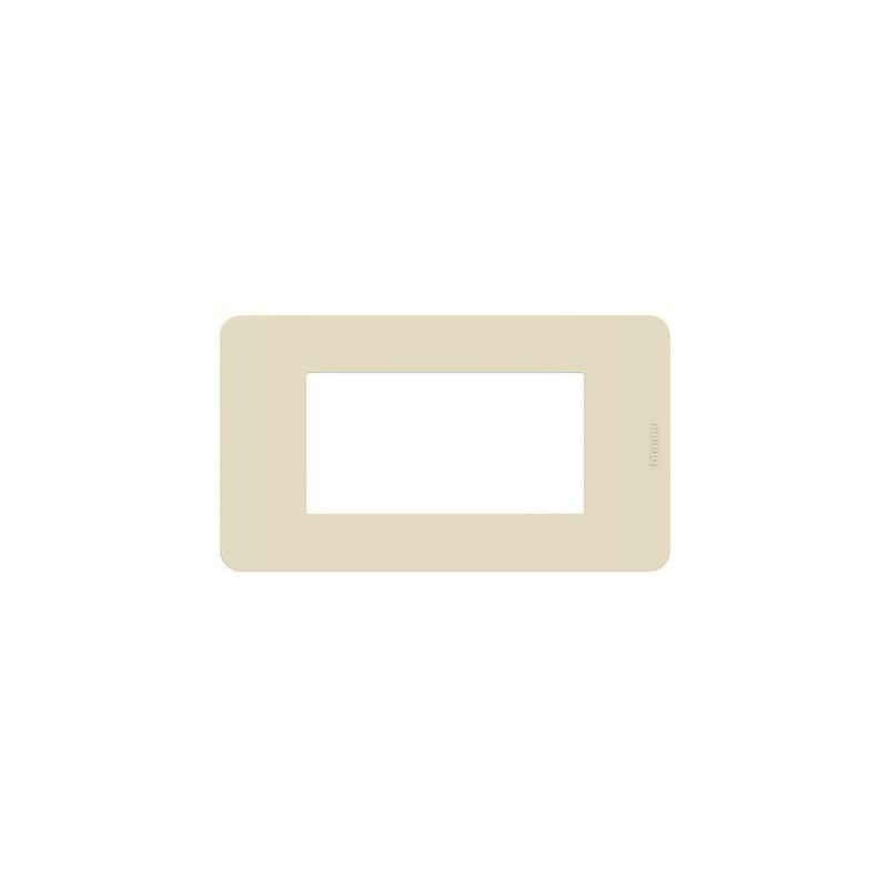 Placca Tones 4 moduli avorio MatixGO BTICINO JA4804TI Placca Tones 4 moduli avorio MatixGO BTICINO JA4804TI
