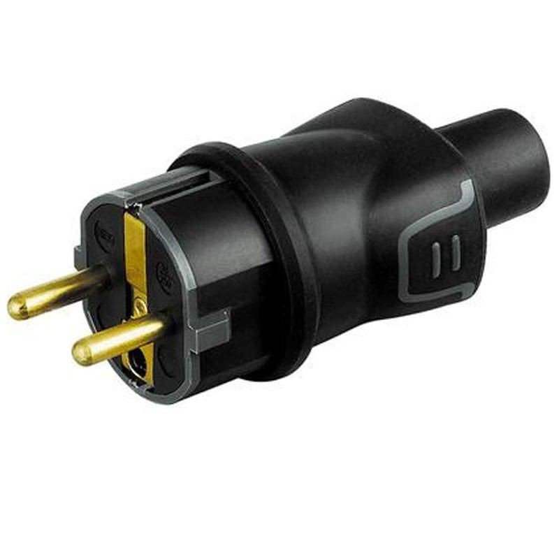 Spina caucciù bimateria 2P+T BTICINO S2018GE Spina caucciù bimateria 2P+T BTICINO S2018GE