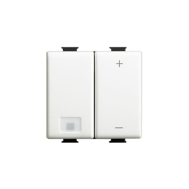 Dimmer a pulsante universale Bianco Matix BTICINO AM5713 Dimmer a pulsante universale Bianco Matix BTICINO AM5713