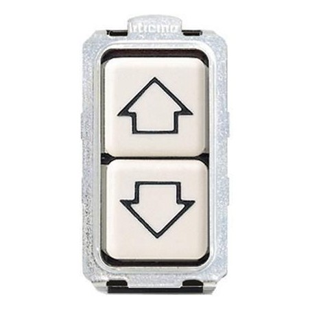 Doppio pulsante Magic con frecce 10A BTICINO 5055/1