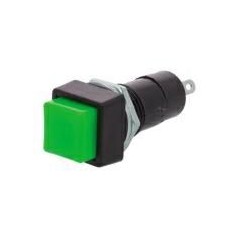 Interruttore a pulsante unipolare stabile Verde ON-OFF KONELCO GBC 24052706