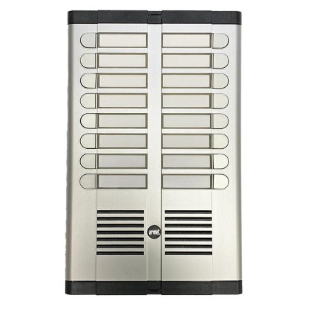 PULSANTIERA URMET IN ALLUMINIO ANODIZZATO PREDISPOSTA PER POSTO ESTERNO 725/216