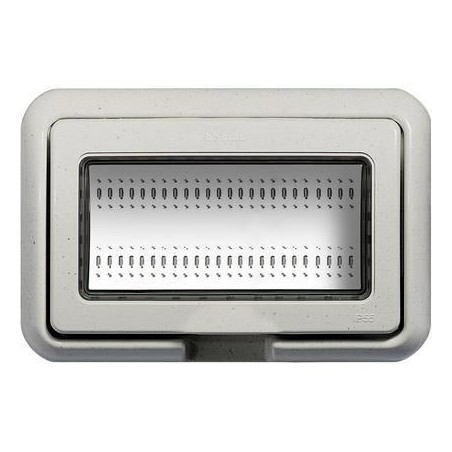 Placca Stagno IP55 Bianco Light 4 Mod BTICINO 24604N