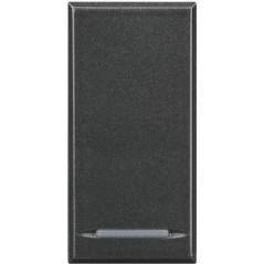 Axolute Pulsante Scuro Basculante 1P 16A BTICINO HS4055