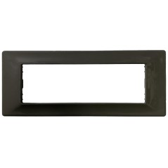 Placca ERGO 6 Moduli Grigia Abs LEGRAND 70314