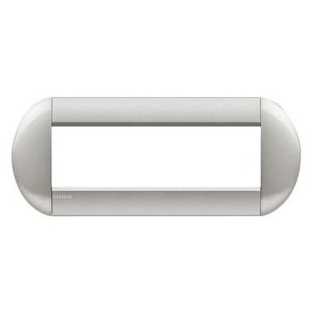 Livinglight Placca Tonda 7 Moduli Colore Tech BTICINO LNB4807TE