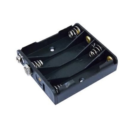 PORTAPILE PER 4 MINISTILO AAA CON PRESA POLARIZZATA KONELCO GBC 25013000