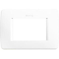 Luna placca 3 moduli bianca BTICINO C4803BN