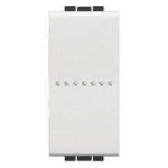 LivingLight deviatore assiale 10A 1P bianco BTICINO N4053N LivingLight deviatore assiale 10A 1P bianco BTICINO N4053N