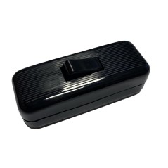 Interruttore Passafilo 2A Nero