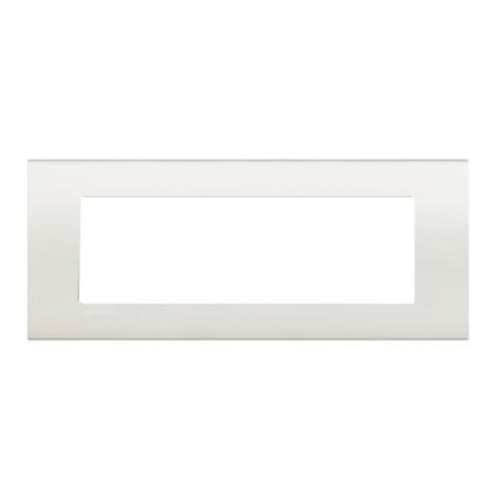 Livinglight placca 7 moduli quadra bianco BTICINO LNA4807BI