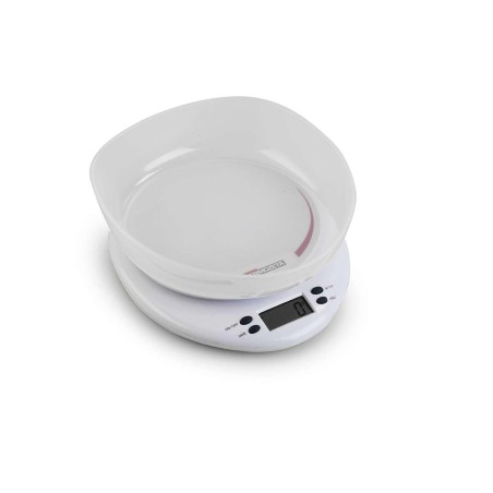 BILANCIA DA CUCINA DIGITALE 5KG BIANCA TERMOZETA 85854B