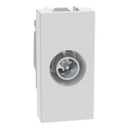 Presa TV coassiale passante 1 modulo bianca MatixGO BTICINO JW4202P14