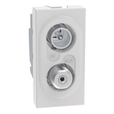 Presa TV-SAT diretta 1 modulo bianca MatixGO BTICINO JW4214D