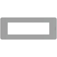 Placca 7 moduli grigio MatixGO BTICINO JA4807JG