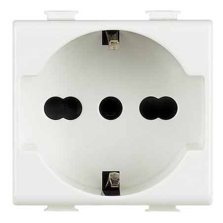 PRESA SCHUKO UNIVERSALE 10A/16A MATIX BTICINO AM5440/16