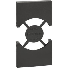 Cover Living Now per Presa Schuko 2 moduli Nero BTICINO KG03