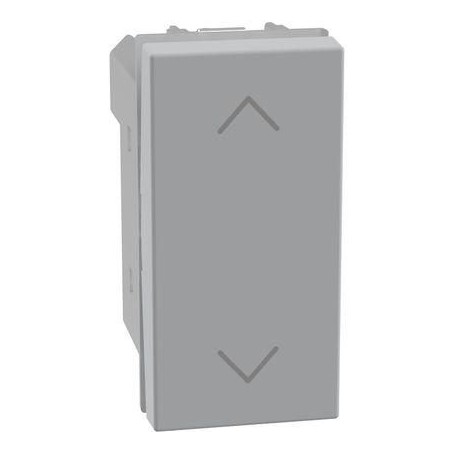 Pulsante doppio interbloccato per tapparelle grigio MatixGO BTICINO JG4037N