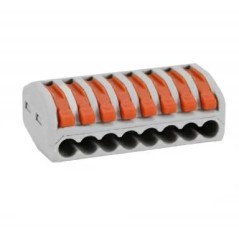 Connettore rapido passante 8 Poli 2,5mm2 Konelco GBC 30519008