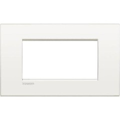 Livinglight placca AIR 4 moduli bianco puro BTICINO LNC4804BN