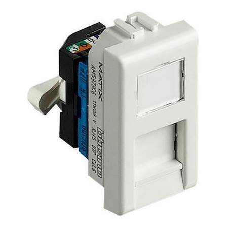 PRESA RJ45 TOOLLESS CAT 6 UTP MATIX BTICINO AM5979C6