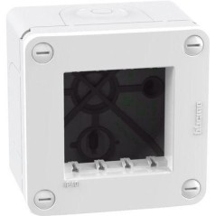 Scatola idrobox 2 moduli IP40 bianca MatixGO BTICINO 28402W