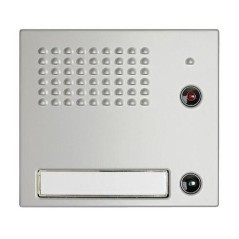 FRONTALE MODULARE FONICO CON 1 PULSANTE ALLMETAL BTICINO 332111