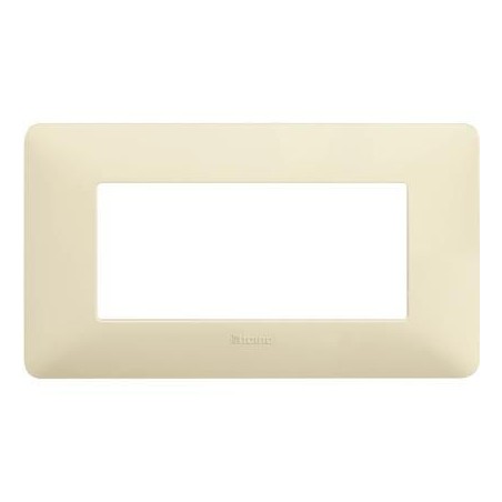 Placca Matix 4 Moduli Avorio BTICINO AM4804BAV