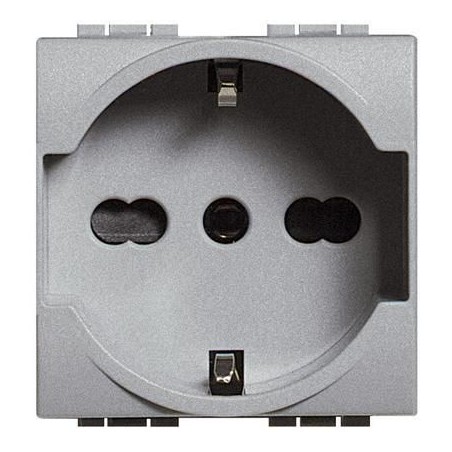 PRESA SCHUKO UNIVERSALE 10A/16A LIVINGLIGHT TECH BTICINO NT4140/16