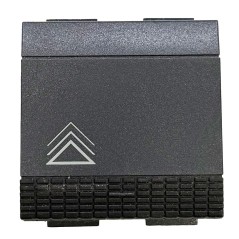 Dimmer a pulsante per carichi resistivi e trasformatori Livinglight Antracite BTICINO L4413