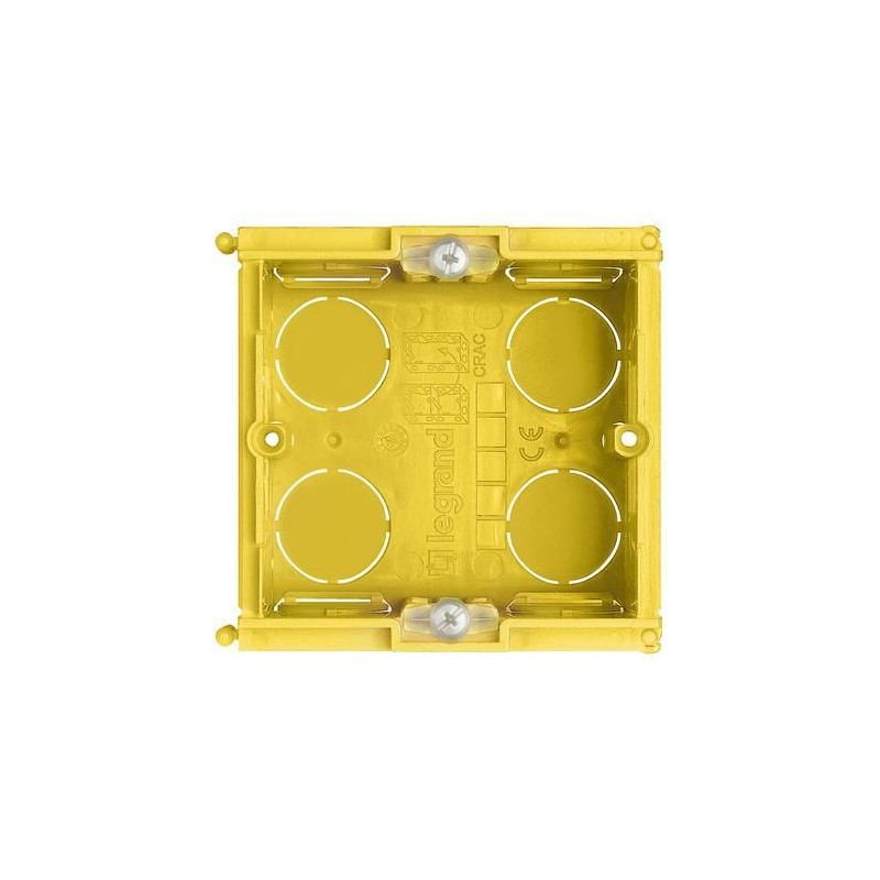 SCATOLA DA INCASSO 2 MODULI BTICINO 502E SCATOLA DA INCASSO 2 MODULI BTICINO 502E