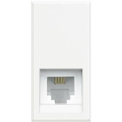 Axolute Presa Telefonica Bianca BTICINO HD4258C11N