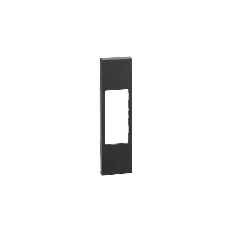 Cover Living Now per connettori RJ11/45 A/V Nero BTICINO KG07