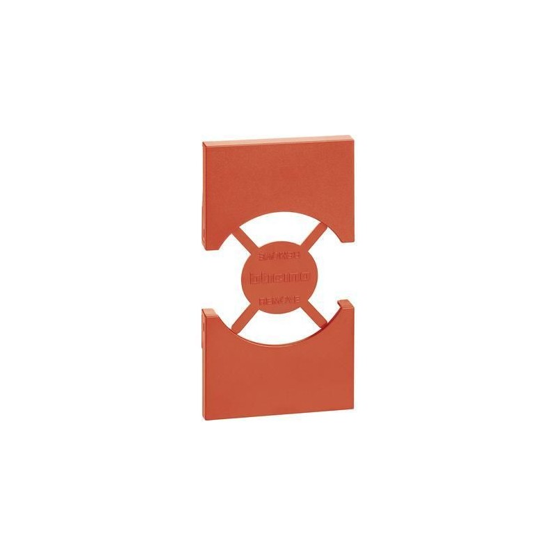 Cover Living Now per presa schuko tedesca Rossa BTICINO KR03