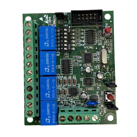 MODULO ESPANSIONE 4 USCITE A RELE PER SERIE ATLANTIS AXEL AXEATI-4