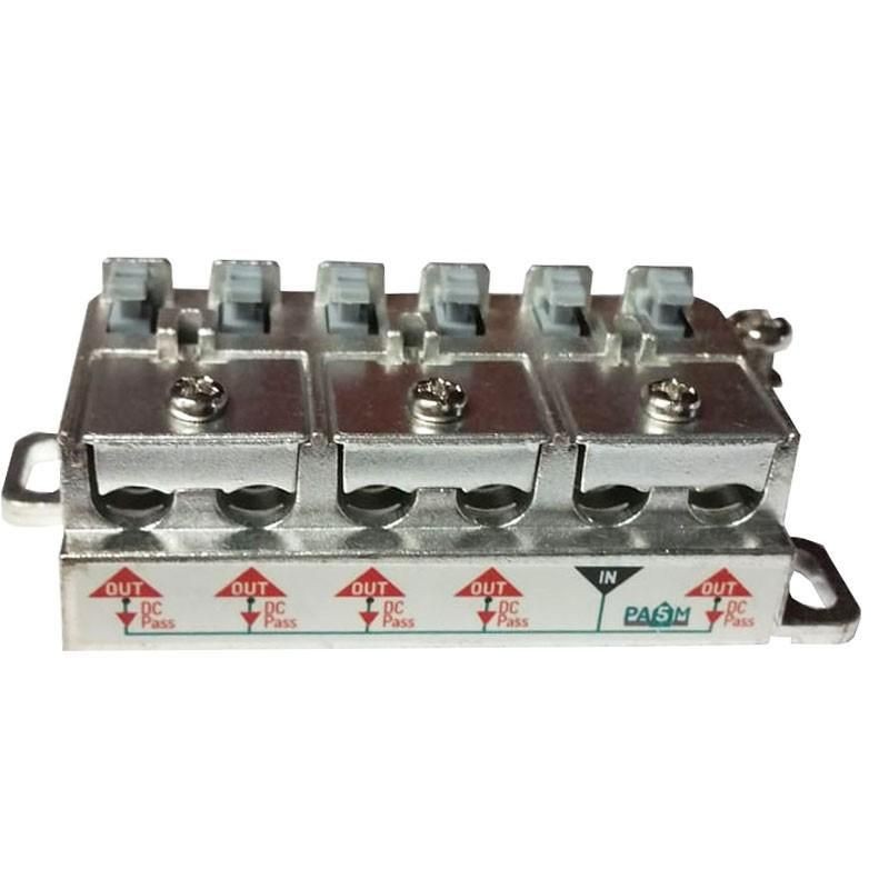 Partitore 5 vie Fracarro PA5M a morsetto con molla 287459 Partitore 5 vie Fracarro PA5M a morsetto con molla 287459